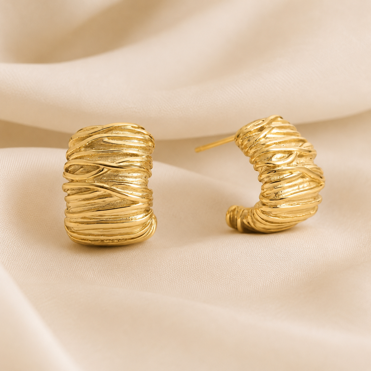 Tammy Wrinkle Earrings