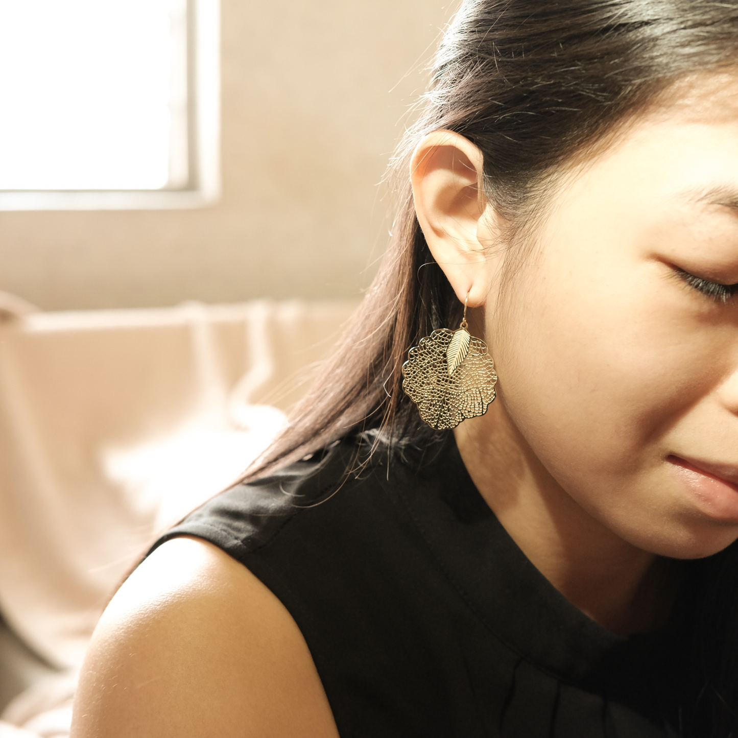 Calla Leaf Earrings