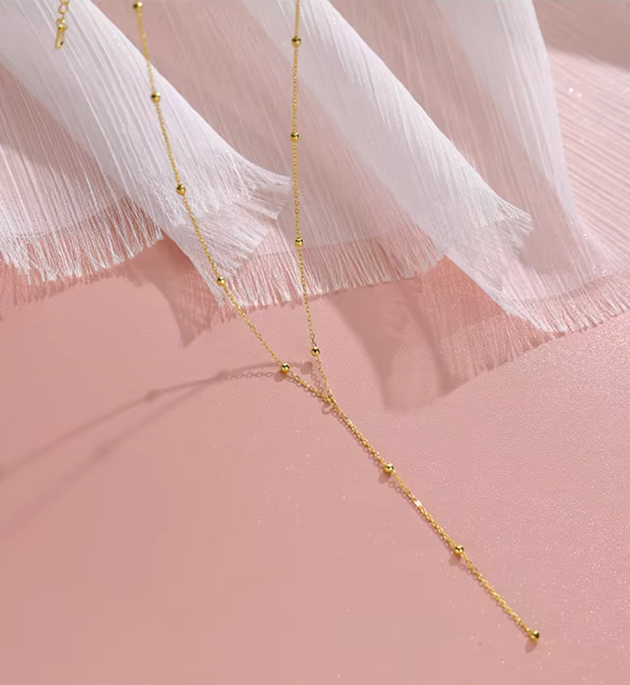 Jenny Tassel Necklace (925 Sterling Silver)