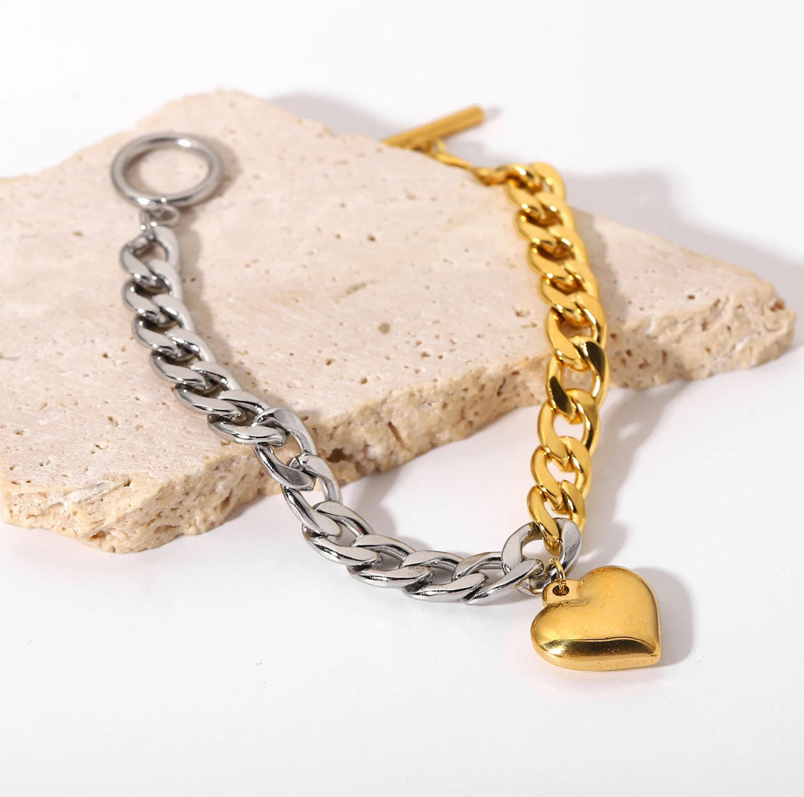 Brooke Dual Toned Bracelet