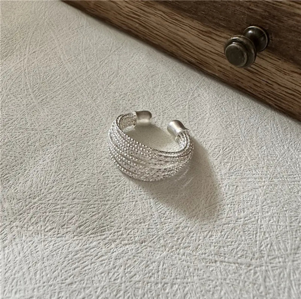 Sammy Multilayer Korean Ring (Sterling Silver)