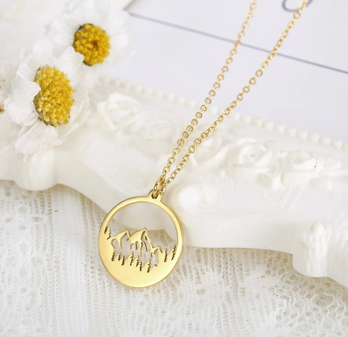 Hollow Mountain Necklace