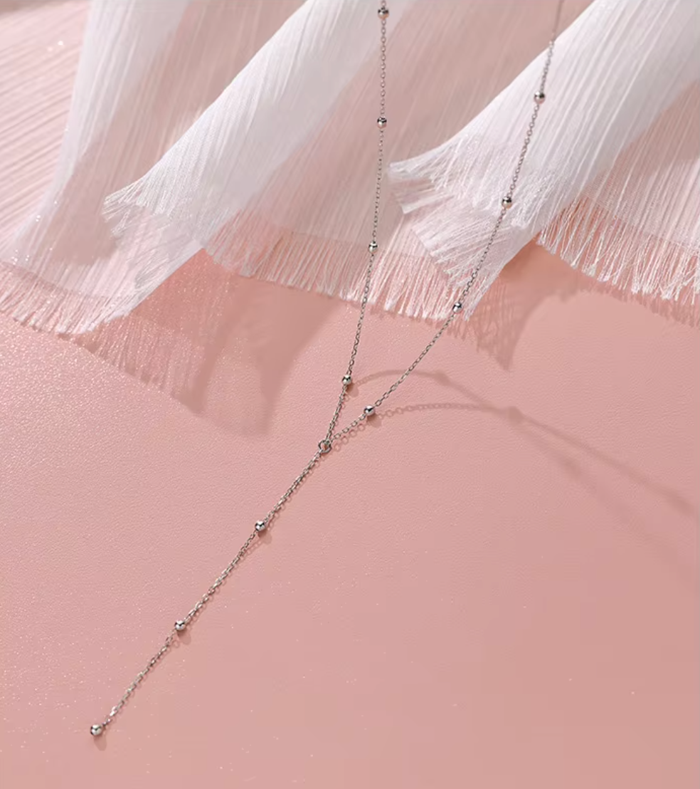 Jenny Tassel Necklace (925 Sterling Silver)