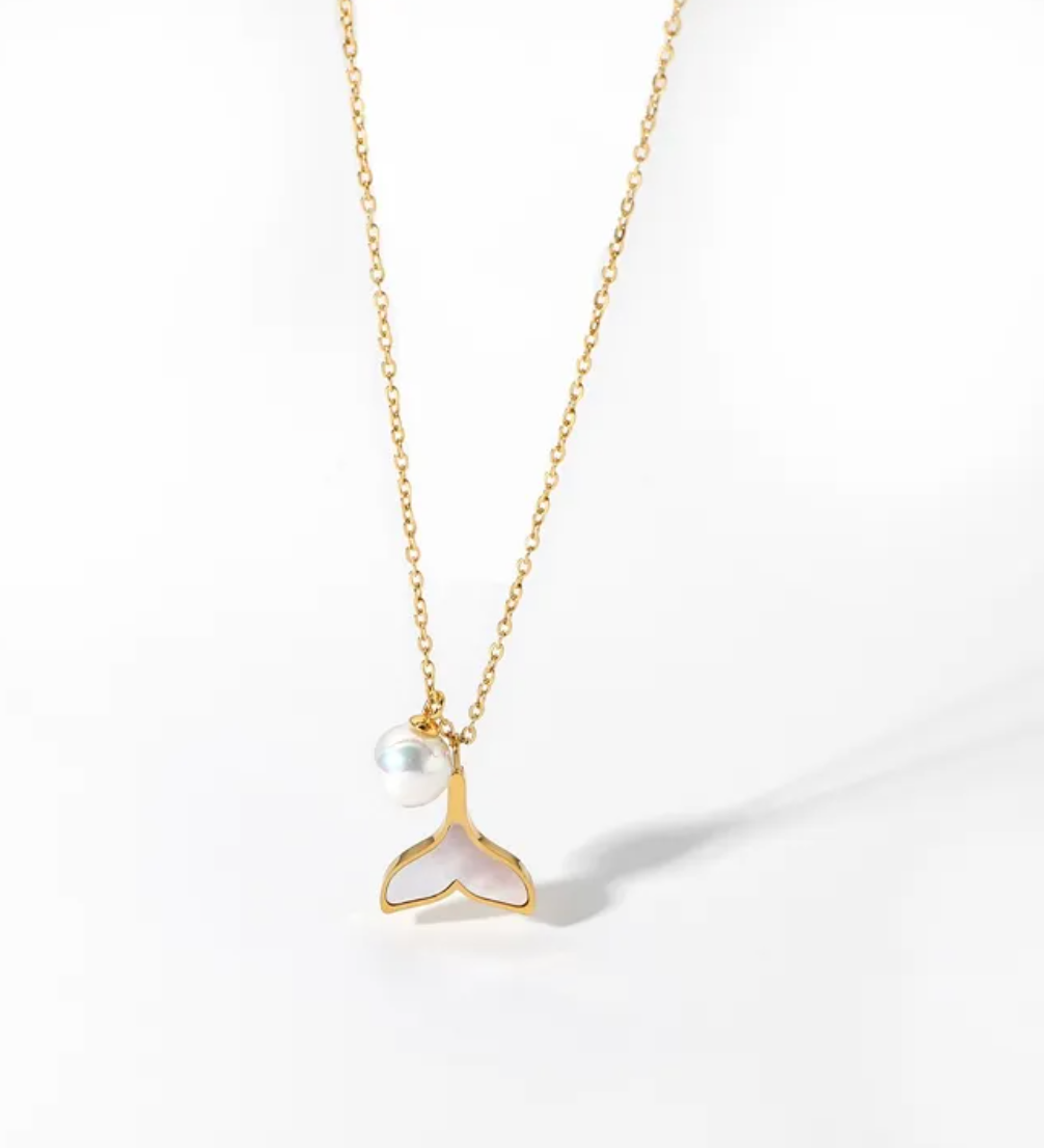 Nixie Mermaid Tail Necklace