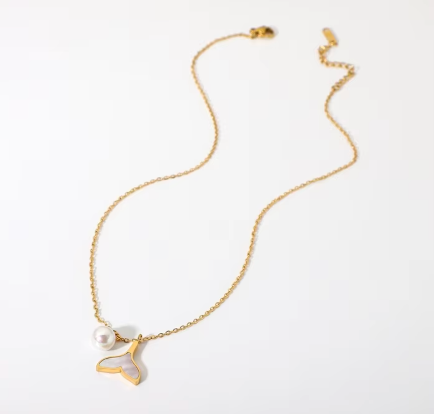 Nixie Mermaid Tail Necklace