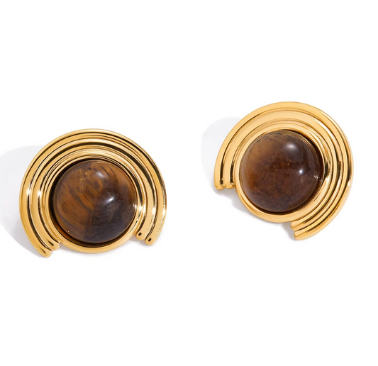 Bonnie Tiger Vintage Earring